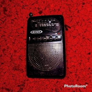 Vintage Jensen am/fm Pocket Radio